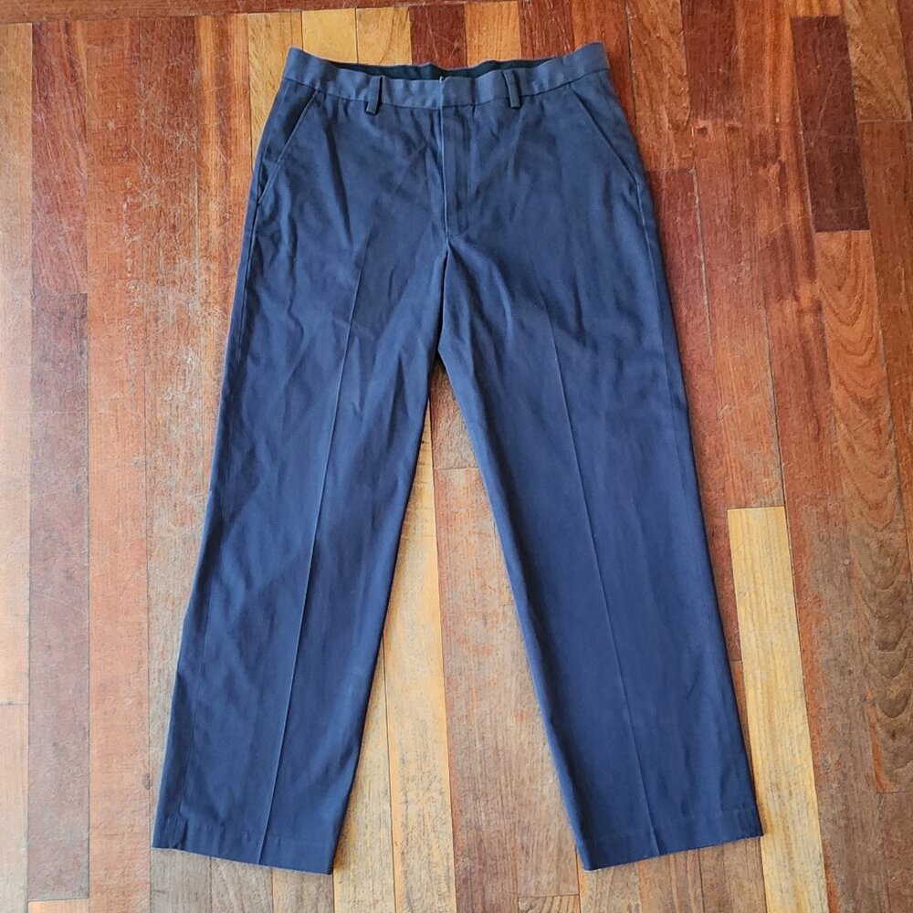 Enro Platinum Navy Straight Leg Chino Pants Size 36